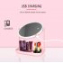 RK 36 Desk Lamp Type Fill Lighted Makeup Mirror with Selfie LED Light 360 Degree Adjustable