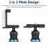 RK L11 Flexible DSLR Tripod with Foldable Ball Head Phone Mount Holder Mini Table Tripod