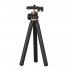 RK L11 Flexible DSLR Tripod with Foldable Ball Head Phone Mount Holder Mini Table Tripod