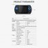 RK2023 Handheld Game Console with 3500mAh Rechargeable Battery 3D Joystick Video Game Controller Black 16GB 128GB
