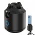 RKC131 360 Rotation Follow up Gimbal Stabilizer 2800mah Battery Tracking Gimbal Mobile Phone Bracket Black
