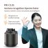 RKC131 360 Rotation Follow up Gimbal Stabilizer 2800mah Battery Tracking Gimbal Mobile Phone Bracket Black