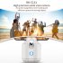 RKC131 360 Rotation Follow up Gimbal Stabilizer 2800mah Battery Tracking Gimbal Mobile Phone Bracket White