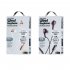 RM 670 Wired Earbuds In Ear Headphones Stereo Sound Quality Transparent Design Earphones For All 3 5mm Jack Devices RM 670   3 5mm    white