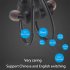 RT558 Wireless Earbuds  Stereo Neckband Headphones  Noise Canceling Earphones  Clear Hands Free Calling Earbuds  For Driving Running Hiking Travelling Outdoor S