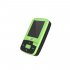 RUIZU X50 MP3 MP4 Music Player 1 5inch Screen Wireless Support Bluetooth4 0 300mAh Battery Lossless FM Radio APE FLAC WAV Green