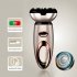 RUNWE USB Rechargeable Men Double Head Shaving Trimmer Electric Nose Hair Clipper