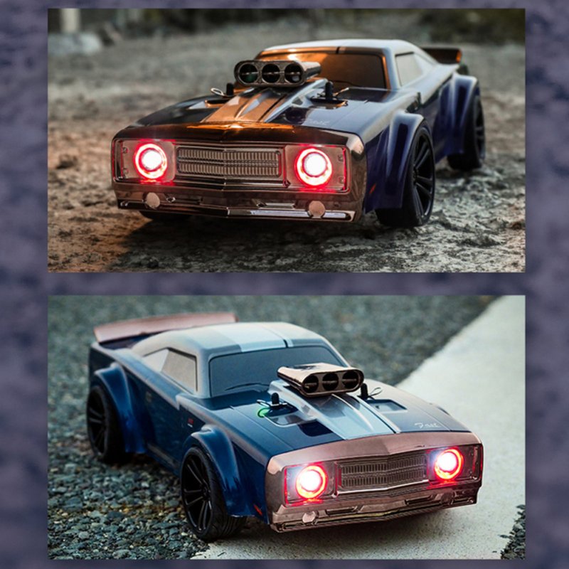 Scy 16303 1:14 2.4g RC Car 4wd Electric High Speed Off-road Drift Vehicle Flat Running Muscle Car with Led Light Red