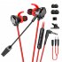 RX3 Pro Wired Earbuds In Ear Headphones L Shaped 3 5MM Jack Design Noise Isolating High Sound Earphones For School Students Women Men Green  3 5mm plug 