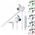 RX3 Pro Wired Earbuds In Ear Headphones L Shaped 3 5MM Jack Design Noise Isolating High Sound Earphones For School Students Women Men Green  3 5mm plug 