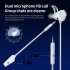 RX3 Pro Wired Earbuds In Ear Headphones L Shaped 3 5MM Jack Design Noise Isolating High Sound Earphones For School Students Women Men Green  3 5mm plug 