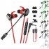RX3 Pro Wired Earbuds In Ear Headphones L Shaped 3 5MM Jack Design Noise Isolating High Sound Earphones For School Students Women Men Green  3 5mm plug 