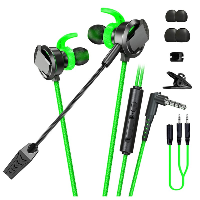 RX3 Pro Wired Earbuds In-Ear Headphones L-Shaped 3.5MM Jack Design Noise Isolating High Sound Earphones