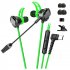 RX3 Pro Wired Earbuds In Ear Headphones L Shaped 3 5MM Jack Design Noise Isolating High Sound Earphones For School Students Women Men Green  Type C plug 