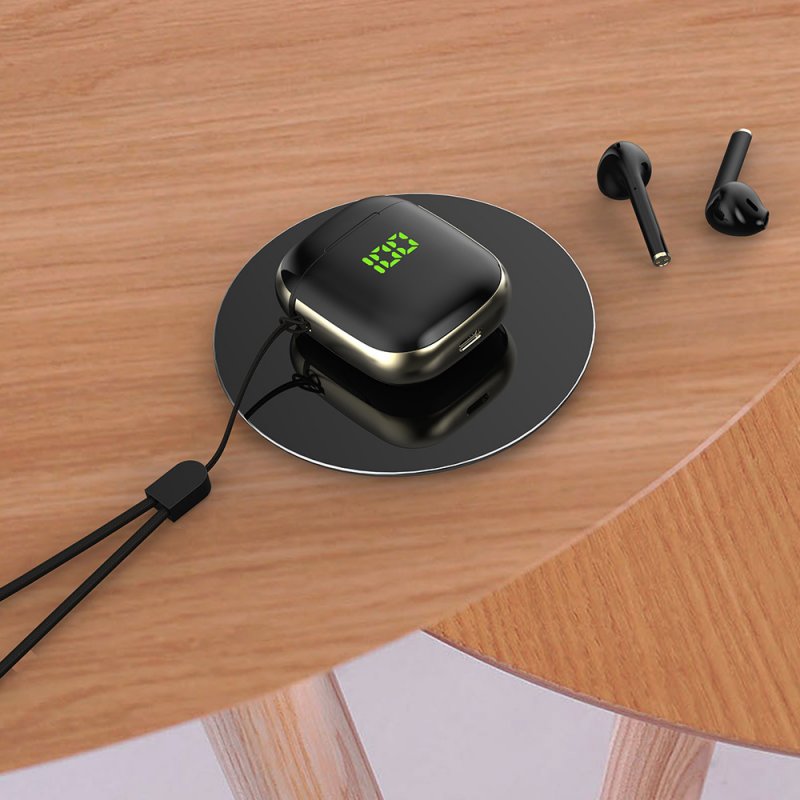 WK60 TWS Bluetooth Earphone Swearproof Earbuds Headset LED Display Wireless Charging Headphones i12 i18 i16 Max Pro TWS 