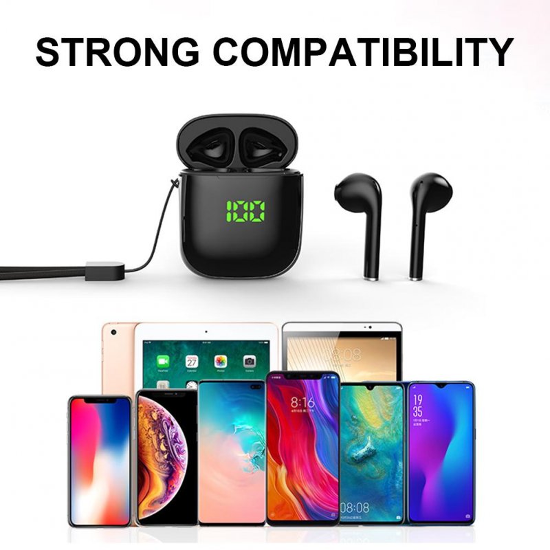 WK60 TWS Bluetooth Earphone Swearproof Earbuds Headset LED Display Wireless Charging Headphones i12 i18 i16 Max Pro TWS 