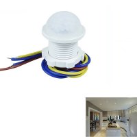 US LED Light Pir Infrared Human Body Induction Sensor 85-265V MR-HW06A