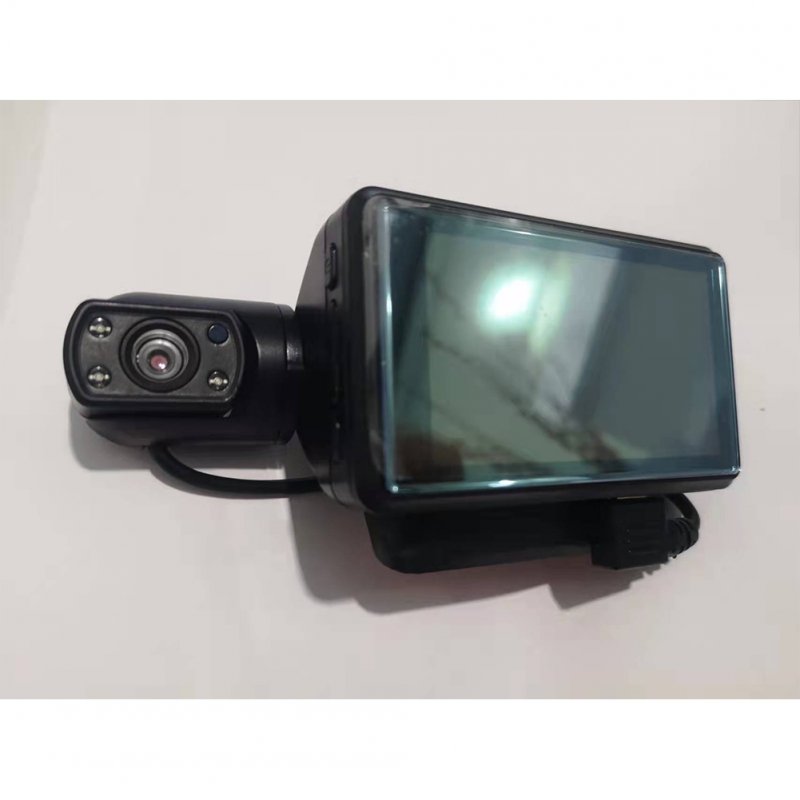 Driving  Recorder Dual Lens Front + Internal Camera 1080p Car Dvr Video Recorder 
