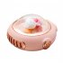 Rabbit Hand Warmer Power Bank 2 in 1 Portable Hand Warmer With Built in 4000mAh Battery For Kids Adults Hand Warmer pink