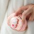 Rabbit Hand Warmer Power Bank 2 in 1 Portable Hand Warmer With Built in 4000mAh Battery For Kids Adults Hand Warmer White