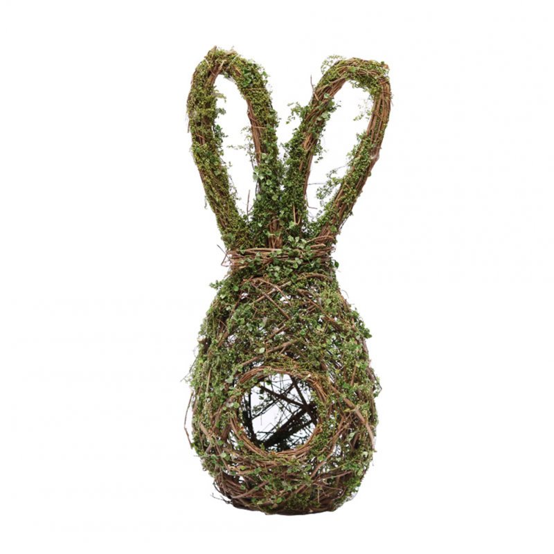 Rabbit Shape Bird  Nest Hanging Pendant Easter Decoration Photo Props Rabbit bird