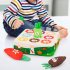 Rabbit Toys  Interactive Toys With 6 Small Carrots  Small Animals Interactive Chew Toys Supplies For Chinchilla  Hamster  Guinea Pig  Hedgehog Farm Pulled Radis