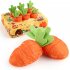 Rabbit Toys  Interactive Toys With 6 Small Carrots  Small Animals Interactive Chew Toys Supplies For Chinchilla  Hamster  Guinea Pig  Hedgehog Farm Pulled Radis