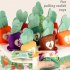 Rabbit Toys  Interactive Toys With 6 Small Carrots  Small Animals Interactive Chew Toys Supplies For Chinchilla  Hamster  Guinea Pig  Hedgehog Farm Pulled Radis