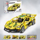 Racing Car Building Blocks Model DIY Pull Back Vehicle Building Bricks Construction Toys For Boys Girls Birthday Gifts 108