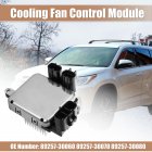 Radiator Cooling Fan Computer Control Module Unit Engine Cooling Fan Controller 89257-30060 89257-30070 89257-30080 8925730060 8925730070 499300-3290 FCM111 black