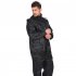 Rain Suit Waterproof Lightweight Hooded Rainwear Water Proof 2 Pieces Rainwear Hooded Rain Suit   Coat And Trouser For Golf  Hiking  Travel  Running black XXXL