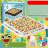 Rainbow Board Games For Kids Puzzle Magic Chess Board Game Color Matching Elimination Game Toy Set For Gifts 48 beads