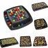 Rainbow Board Games For Kids Puzzle Magic Chess Board Game Color Matching Elimination Game Toy Set For Gifts 48 beads