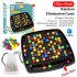 Rainbow Board Games For Kids Puzzle Magic Chess Board Game Color Matching Elimination Game Toy Set For Gifts 288 beads