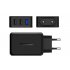 Rapid EU Plug wall charger with Qualcomm Quick Charge 3 0 and VoltIQ technology provides the fasted charging around for 3 devices simultaneously