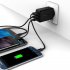 Rapid EU Plug wall charger with Qualcomm Quick Charge 3 0 and VoltIQ technology provides the fasted charging around for 3 devices simultaneously