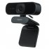 Rapoo C260 Webcam HD 1080P With Microphone Rotatable Cameras For Live Broadcast Video Calling Conference Black