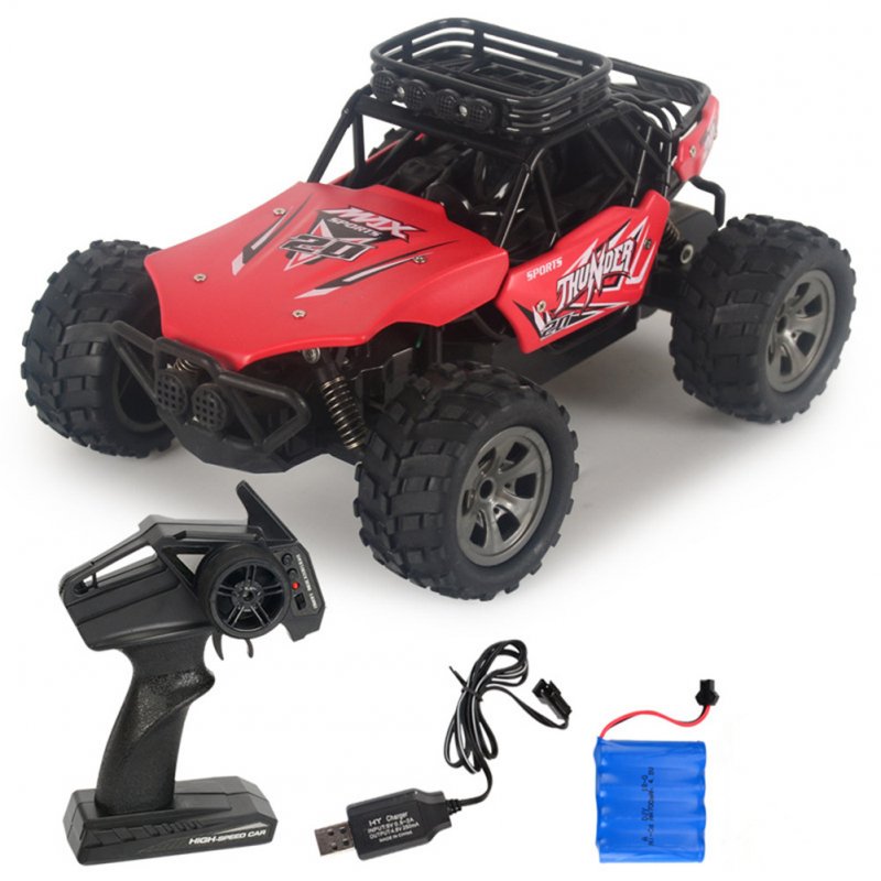 Rc  Car Remote Control High Speed Vehicle 2.4ghz Electric Toy Model Gift 671 red