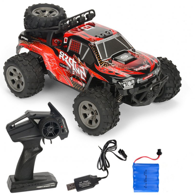 Rc  Car Remote Control High Speed Vehicle 2.4ghz Electric Toy Model Gift 679 red