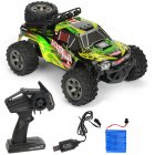 Rc  Car Remote Control High Speed Vehicle 2 4ghz Electric Toy Model Gift 679 green