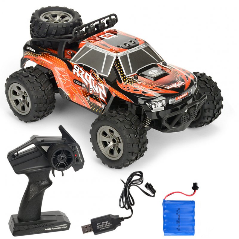 Rc  Car Remote Control High Speed Vehicle 2.4ghz Electric Toy Model Gift 679 orange