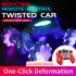 Rc Finger Induction Electric Car Kids Remote Control Stunt Cars Twisting Off road Vehicle Light Music Dancing Toy Gift For Boys red