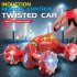 Rc Finger Induction Electric Car Kids Remote Control Stunt Cars Twisting Off road Vehicle Light Music Dancing Toy Gift For Boys blue