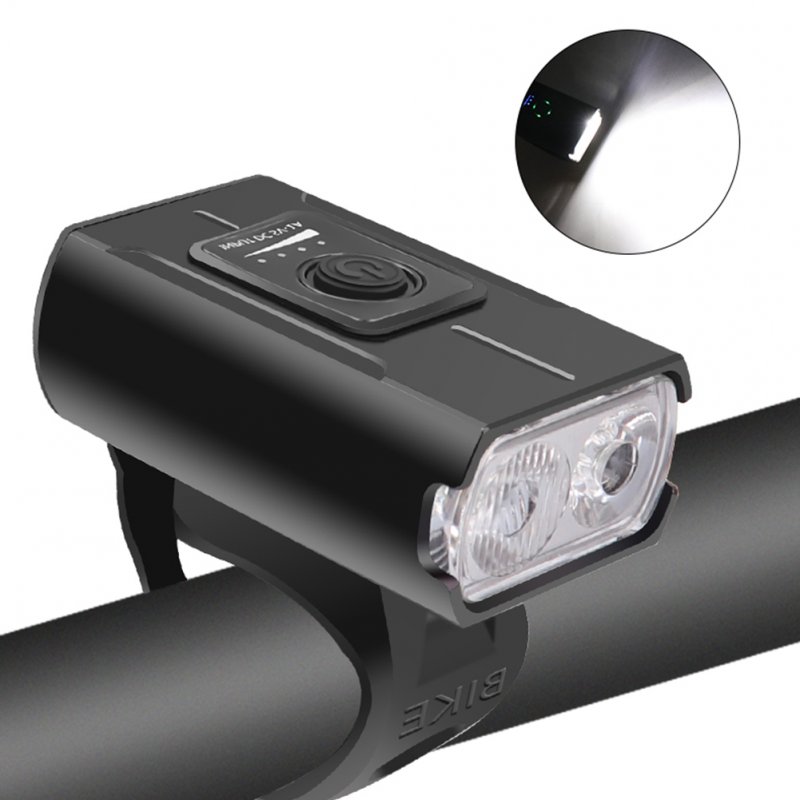 Aluminum Alloy T6 Strong Light Bicycle  Light With Built-in Battery Usb Charging Led Cycling Light 