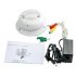 Real working smoke detector with integral surveillance camera   This exclusive security product makes protecting your home or business easier than ever   This p