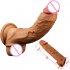 Realistic Condom Thick Cock Girth Enhancer Enlarger Penis Extender Growth Sleeve A