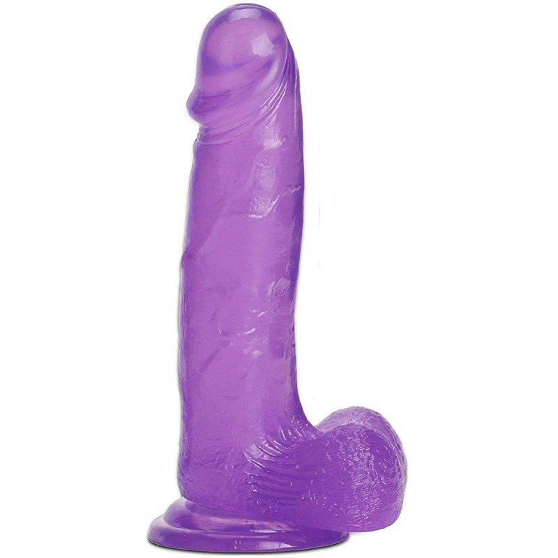 Realistic Dildos Jelly Penis for Beginners with Strong Suction Cup 7.8