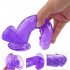 Realistic Large Crystal Transparent Jelly Dildo Penis Vaginal Stimulator Massager Pleasure Wand