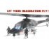 Realistic military attack helicopter with IR remote control   Take to the skies with this RC micro helicopter