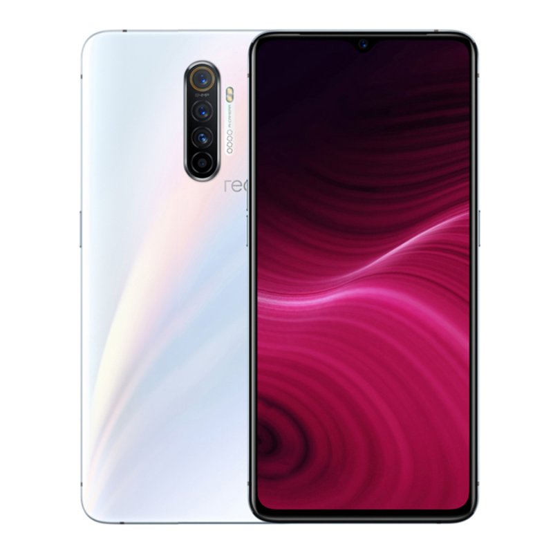 Realme X2 Pro 8+128GB Mobile Phone 6.5'' Full Screen Snapdragon 855 Plus 64MP Quad Camera NFC Cellphone VOOC 50W Super Charger white_8+128